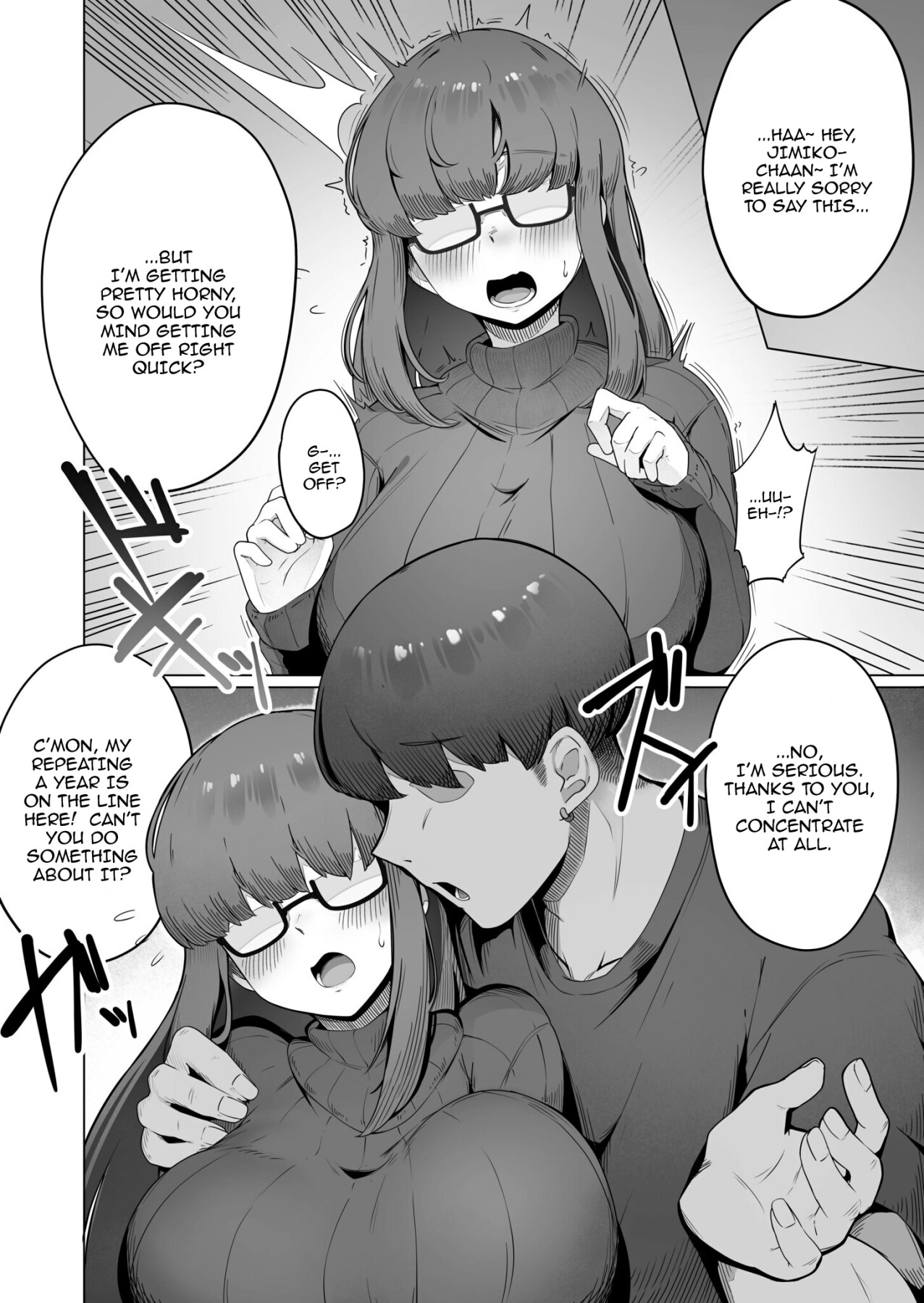 Hentai Manga Comic-The Plain Girl Who Does Whatever I Tell Her (1)-Read-9